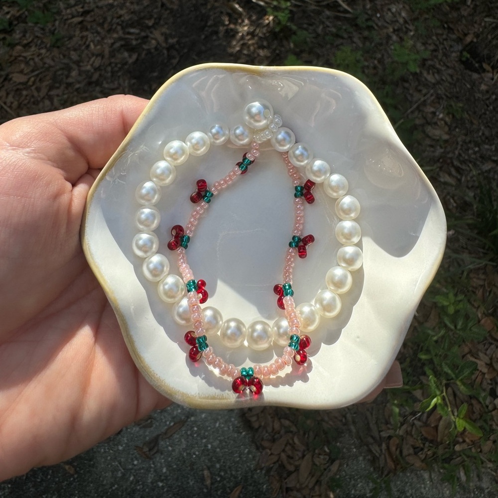 Handmade beaded bracelet